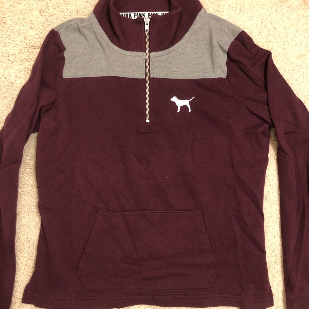 PINK quarter zip